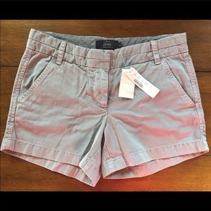 NWT J. Crew Chino shorts size 8 fits more like a 6